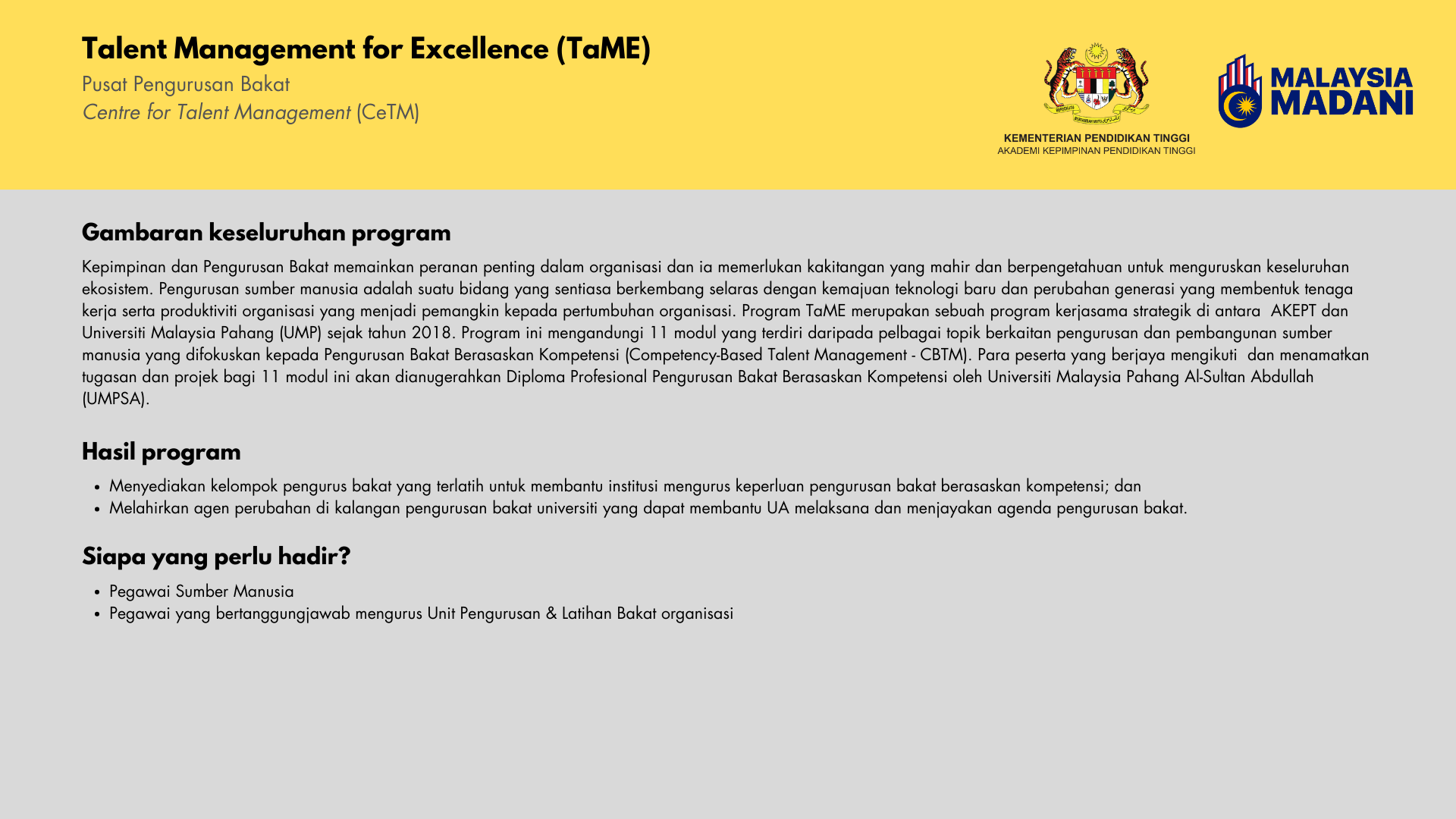 Talent Management For Excellence